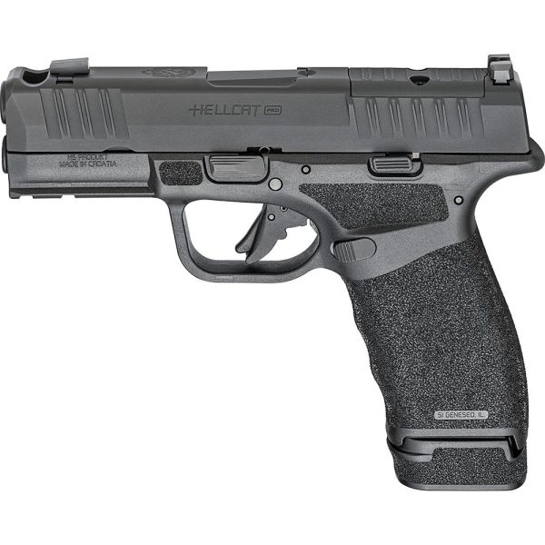 Springfield Hellcat Pro Comp OSP Handgun 9mm Luger 15(1)&17(1)rd Magazines 3.7" Barrel