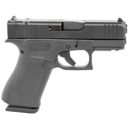 Glock 43x MOS Subcompact Handgun 9mm Luger 10rd Magazines (2) 3.41" Barrel Black Front Rail Austria