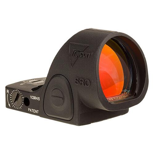 Trijicon SRO Red Dot Sight 5.0 MOA Red Dot Adjustable LED