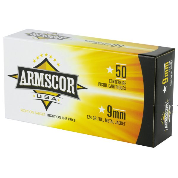 Armscor 9mm 124gr Fmj 50-1000 - Image 4