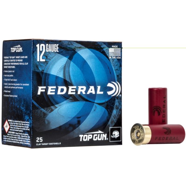 Fed Top Gun 12ga 2.75" #7.5 25-250