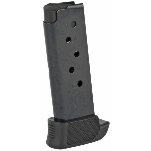 Mag Ruger Lcp 380acp 7rd Bl W-ext