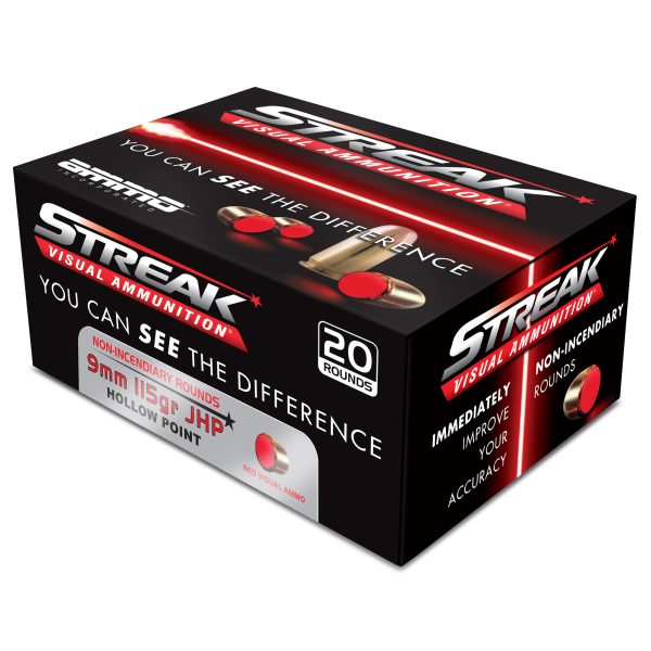 Streak Red 9mm 115gr Jhp 20-200